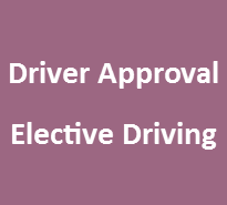 Driver Approval Elective Driving 